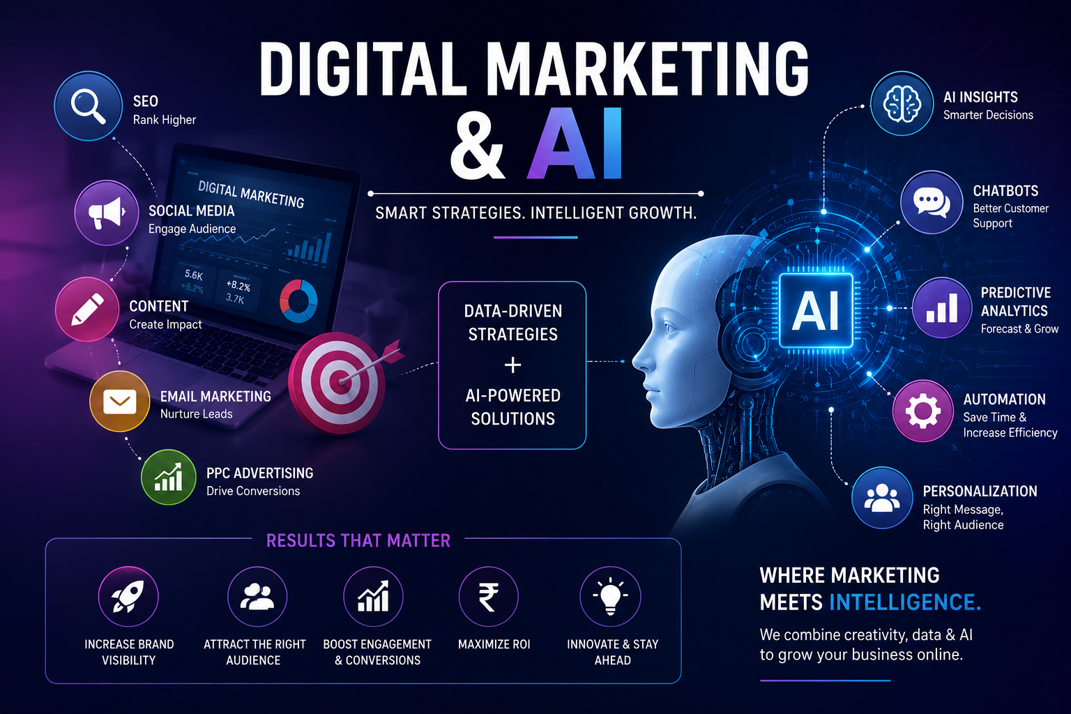 Best digital marketing & AI freelancer in Surat